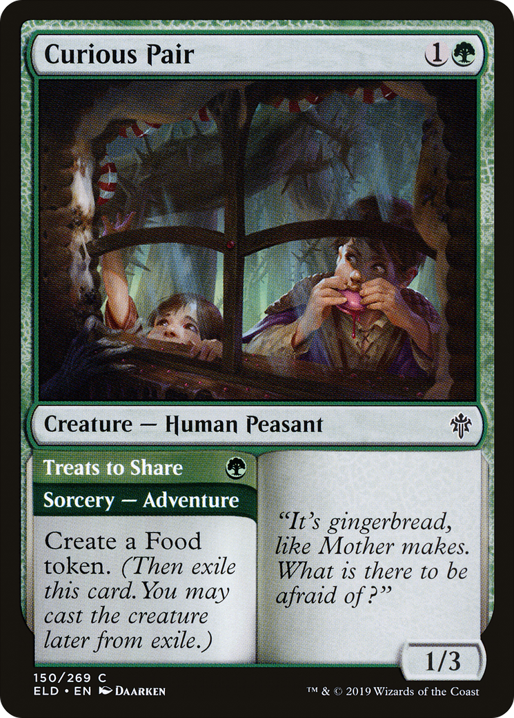 Curious Pair // Treats to Share [Throne of Eldraine] Foil