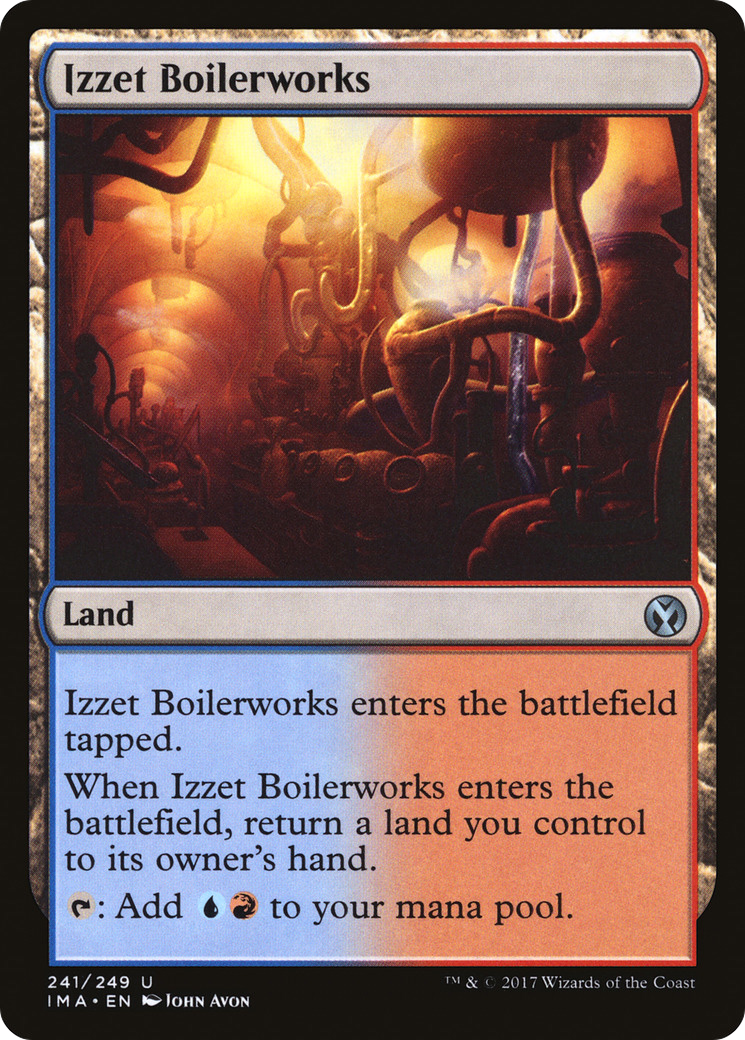 Izzet Boilerworks [Iconic Masters] Foil