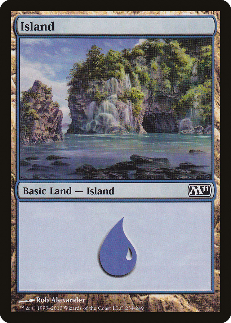Island (234) [Magic 2011] Foil