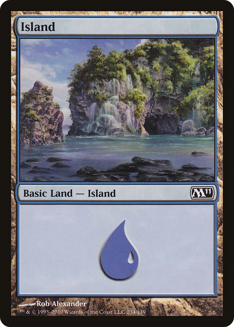 Island (234) [Magic 2011] Foil