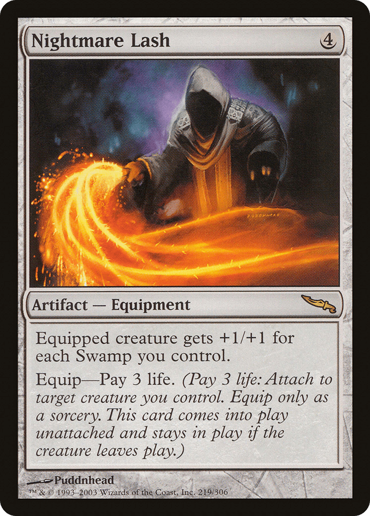 Nightmare Lash [Mirrodin] Foil