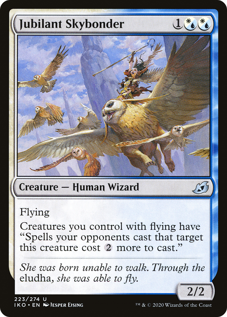 Jubilant Skybonder [Ikoria: Lair of Behemoths] Foil