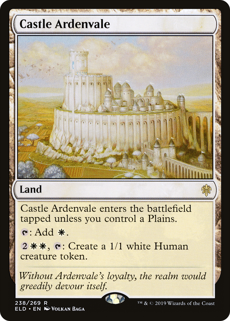 Castle Ardenvale [Throne of Eldraine] Foil