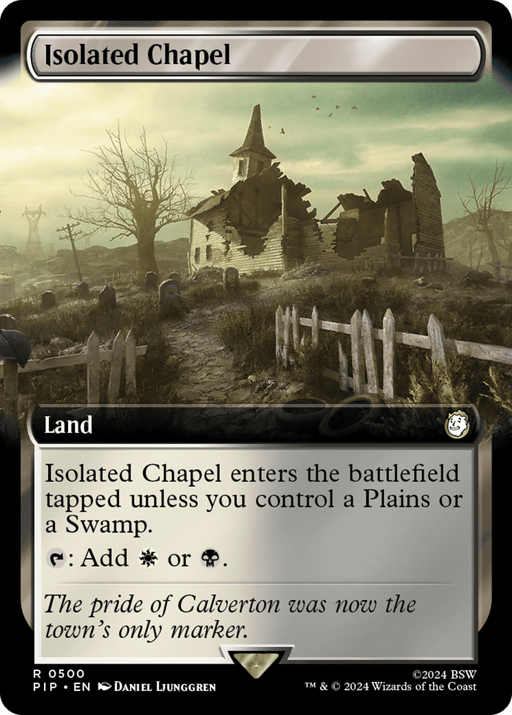Isolated Chapel (Extended Art) [Fallout] Foil