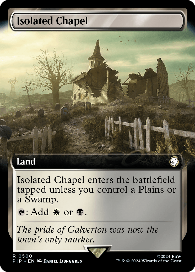Isolated Chapel (Extended Art) [Fallout] Foil