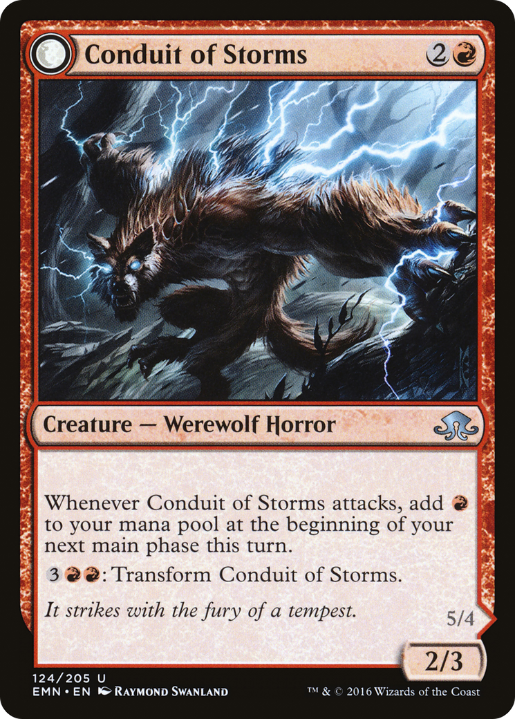 Conduit of Storms // Conduit of Emrakul [Eldritch Moon] Foil