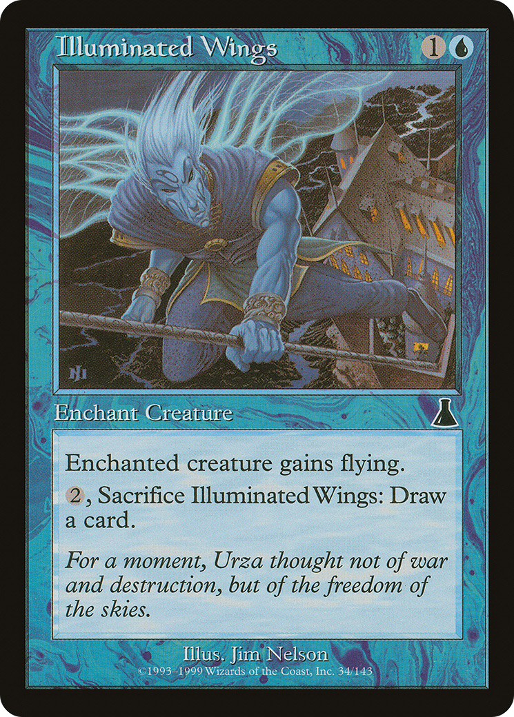 Illuminated Wings [Urza's Destiny] Foil