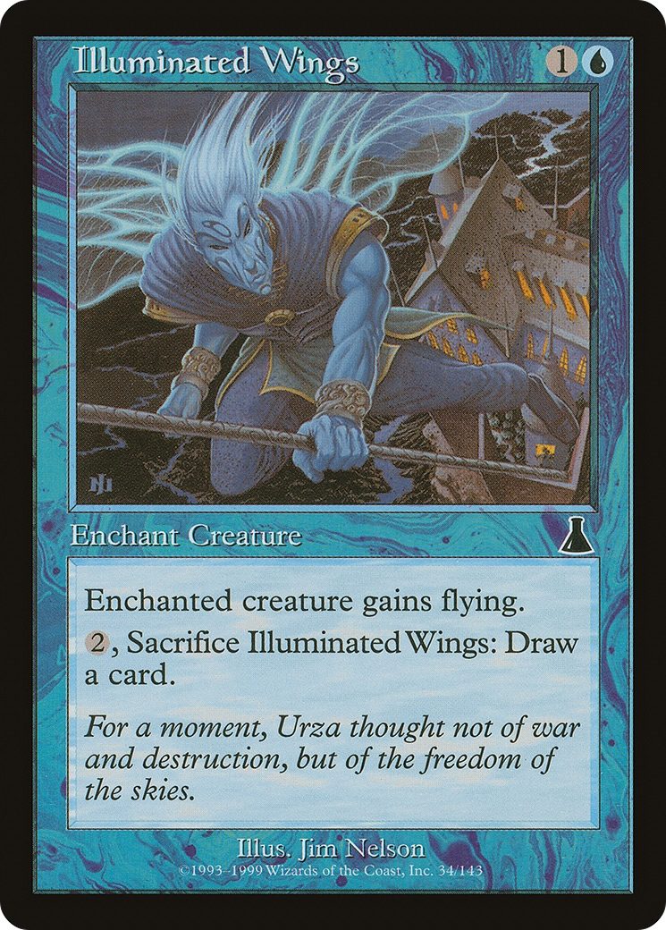 Illuminated Wings [Urza's Destiny] Foil