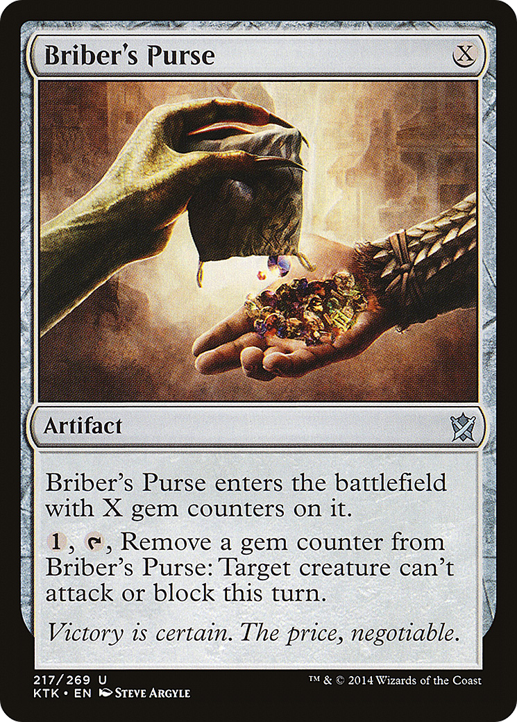 Briber's Purse [Khans of Tarkir] Foil