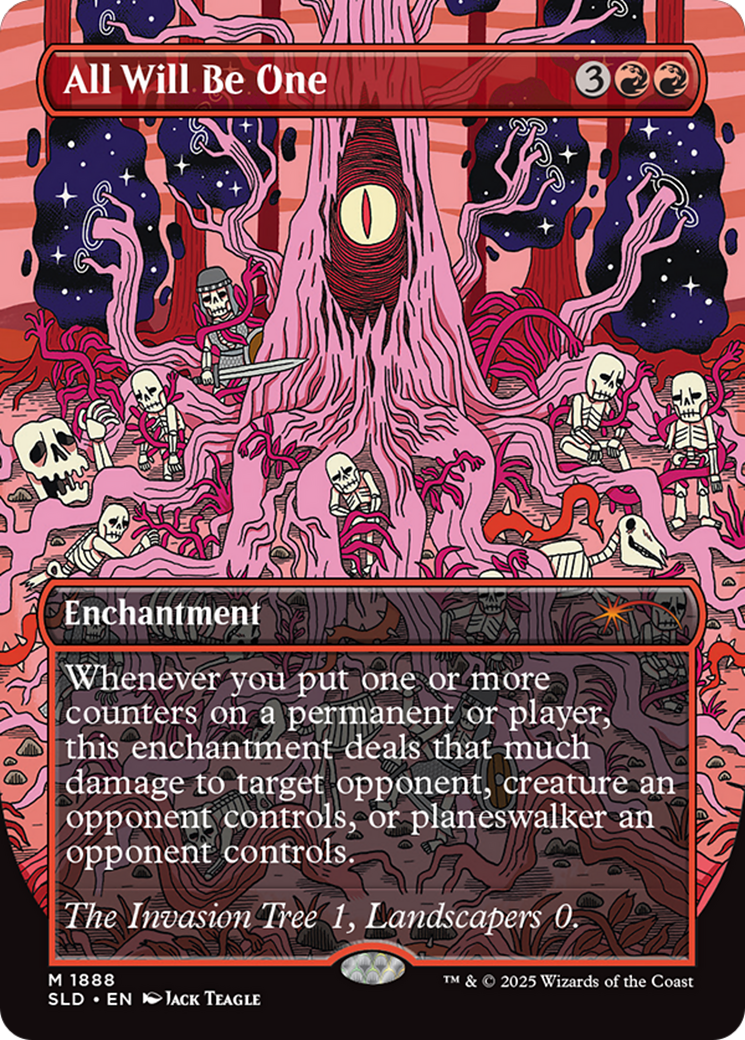 All Will Be One (Rainbow Foil) (-1888) [Secret Lair Drop Series]