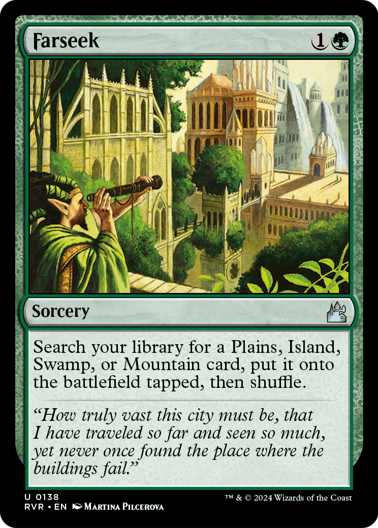 Farseek [Ravnica Remastered] Foil