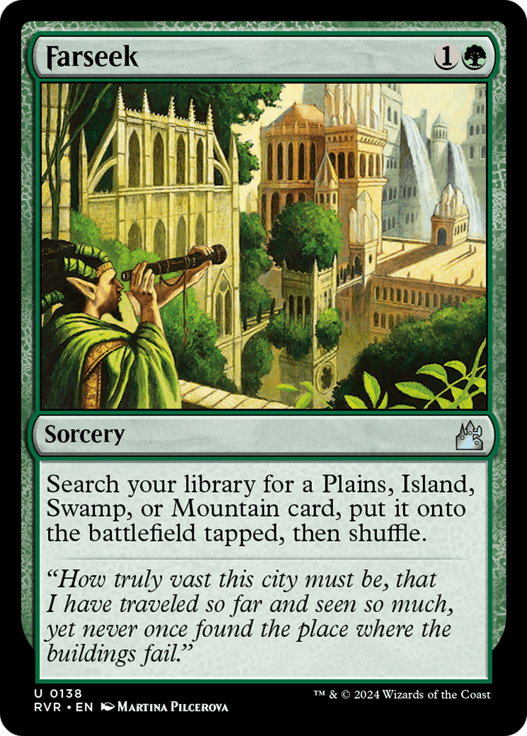 Farseek [Ravnica Remastered] Foil