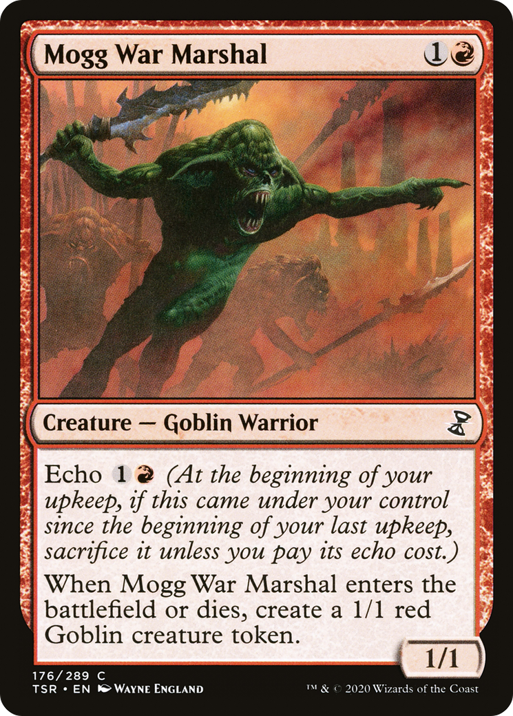 Mogg War Marshal [Time Spiral Remastered] Foil