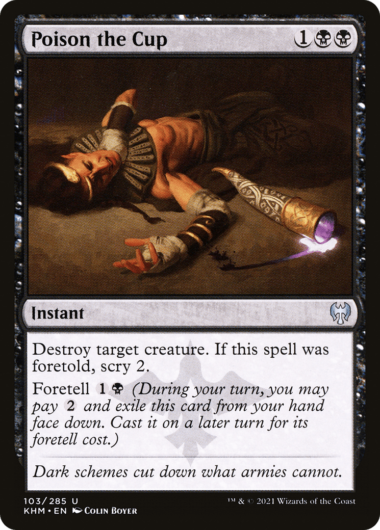 Poison the Cup [Kaldheim] Foil