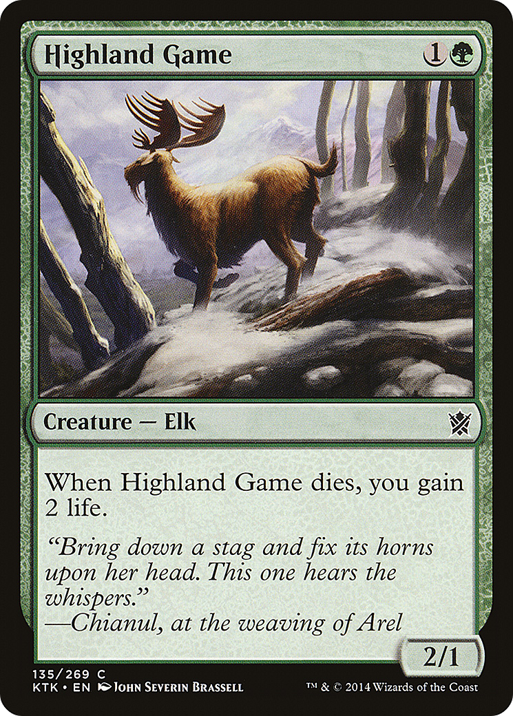Highland Game [Khans of Tarkir] Foil
