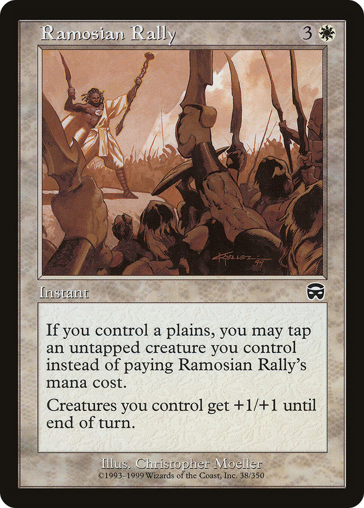Ramosian Rally [Mercadian Masques] Foil