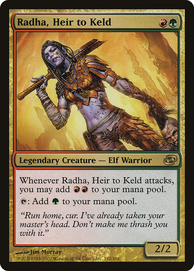Radha, Heir to Keld [Planar Chaos] Foil