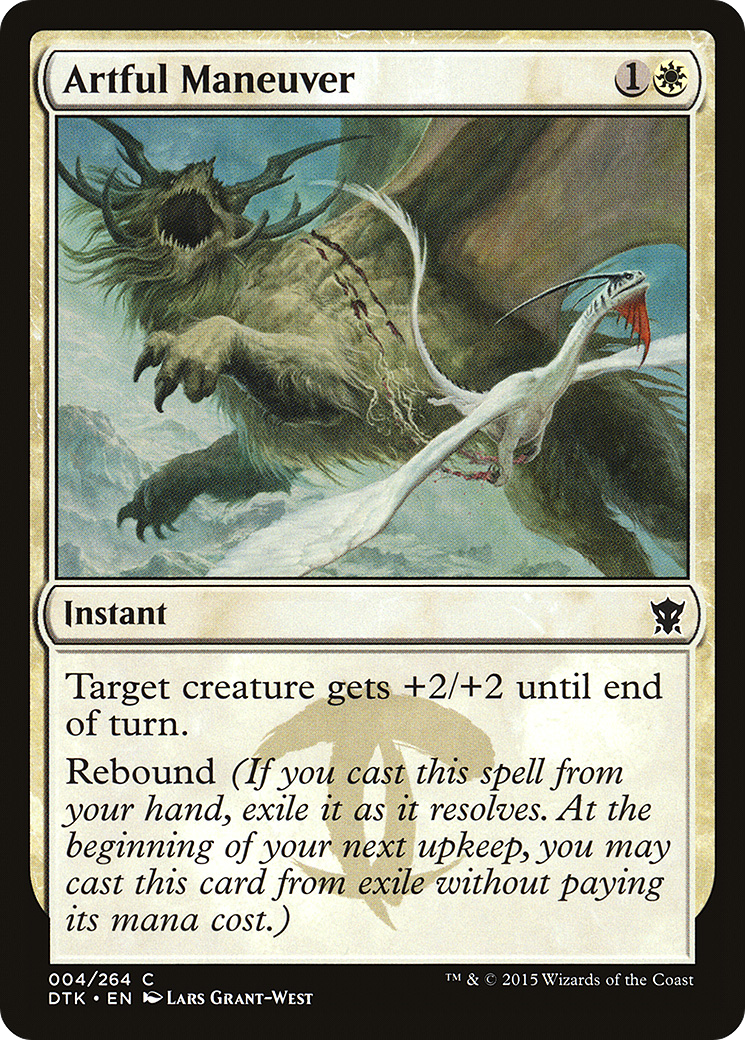 Artful Maneuver [Dragons of Tarkir] Foil