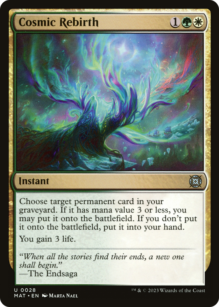 Cosmic Rebirth [March of the Machine: The Aftermath] Foil