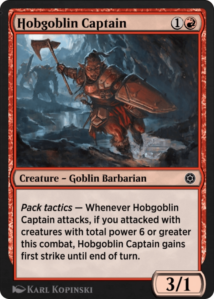 Hobgoblin Captain (HBG-183) - Alchemy Horizons: Baldur's Gate