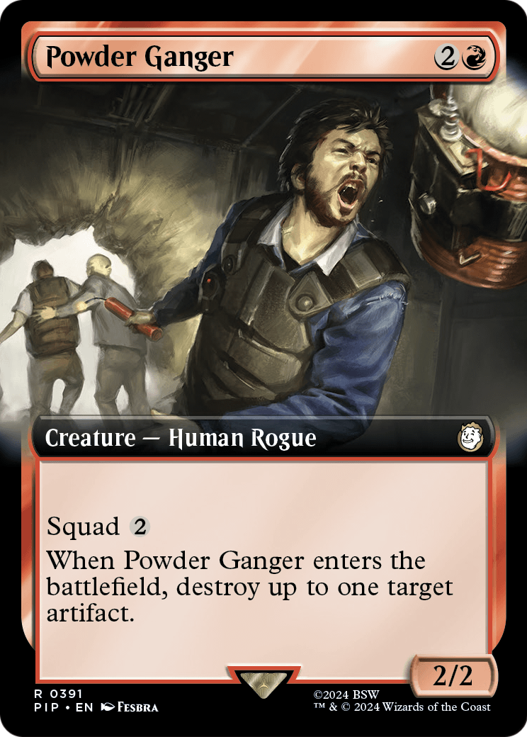 Powder Ganger (Extended Art) [Fallout] Foil