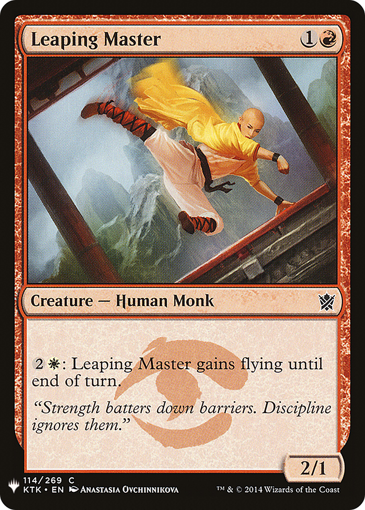 Leaping Master |  (KTK-114) [The List]