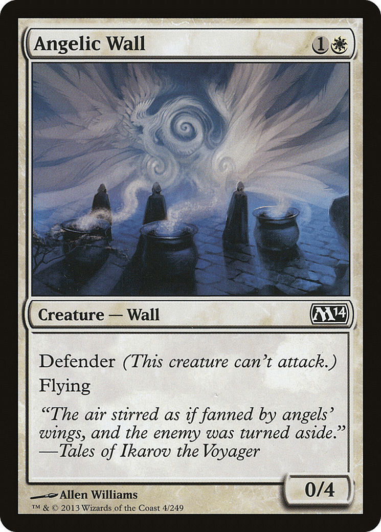 Angelic Wall [Magic 2014] Foil