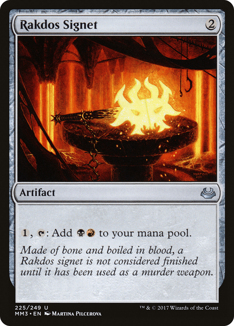 Rakdos Signet [Modern Masters 2017] Foil