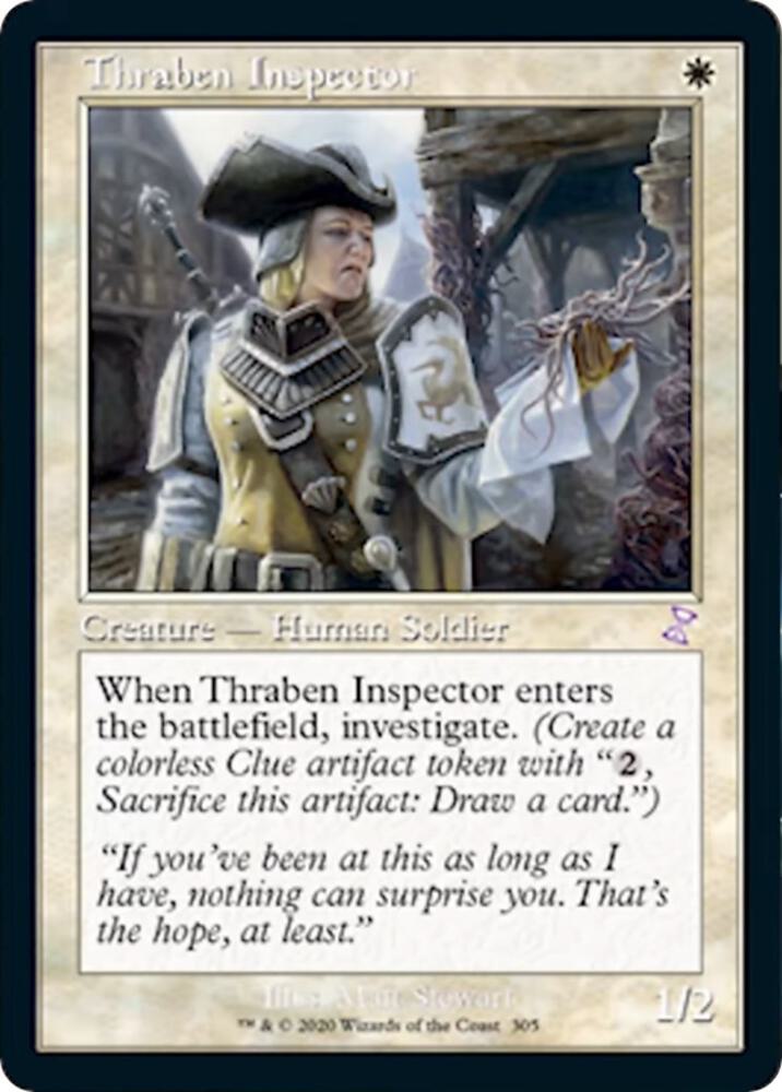 Thraben Inspector 305/289 (Time Spiral: Remastered)  - Foil