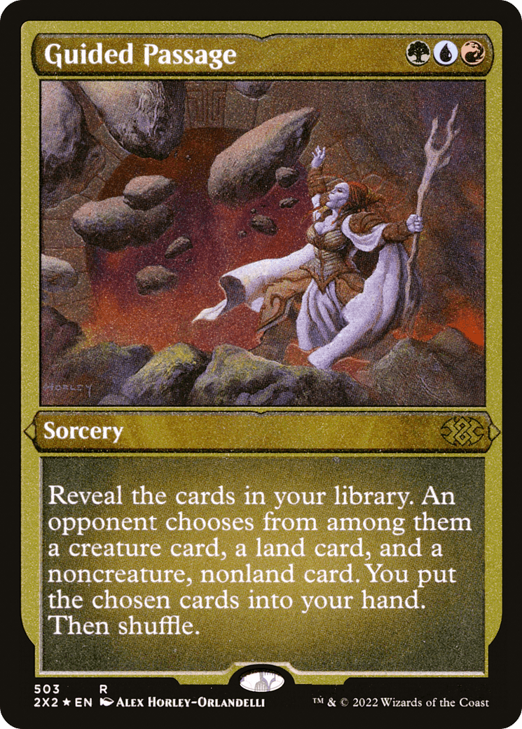 Guided Passage (Foil Etched) |  Foil (503) [Double Masters 2022]