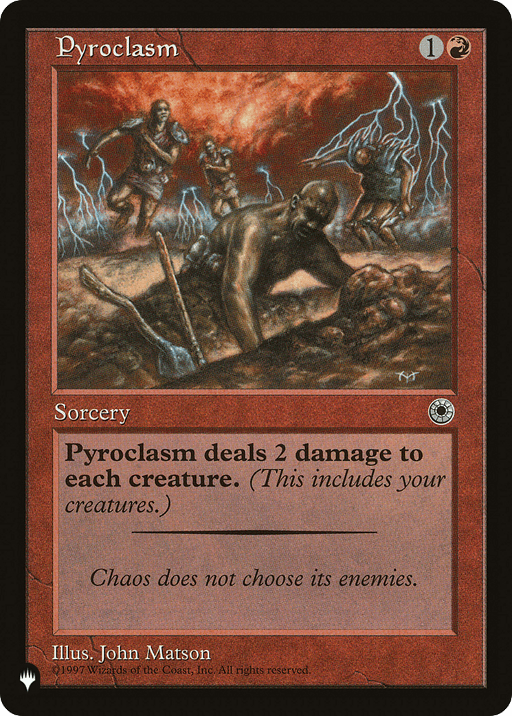 Pyroclasm |  (POR-143) [The List]