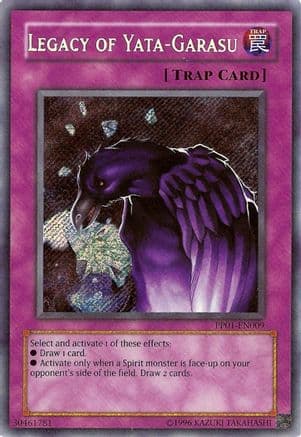 Legacy of Yata-Garasu [PP01-EN009] Secret Rare