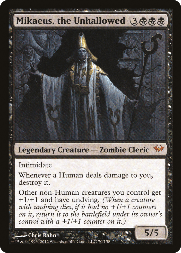 Mikaeus, the Unhallowed [Dark Ascension] Foil