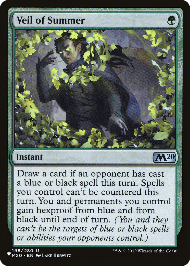 Veil of Summer |  (M20-198) [The List]