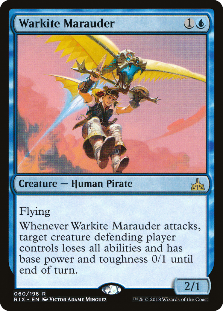 Warkite Marauder [Rivals of Ixalan] Foil