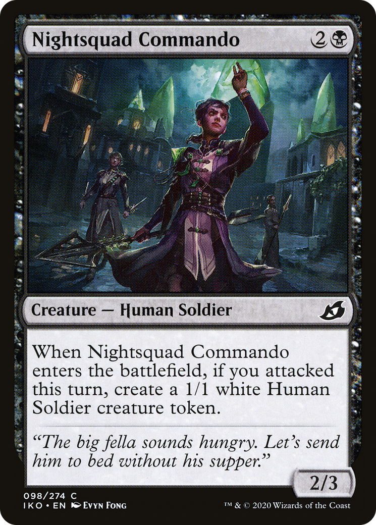 Nightsquad Commando [Ikoria: Lair of Behemoths] Foil