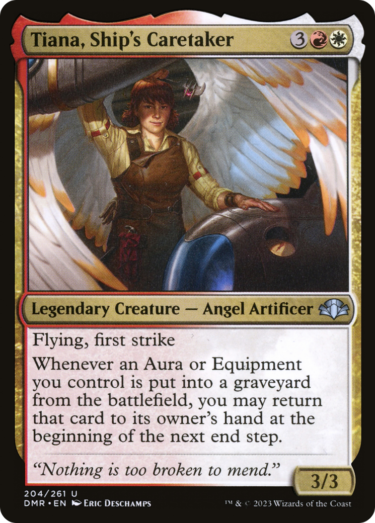 Tiana, Ship's Caretaker [Dominaria Remastered] Foil