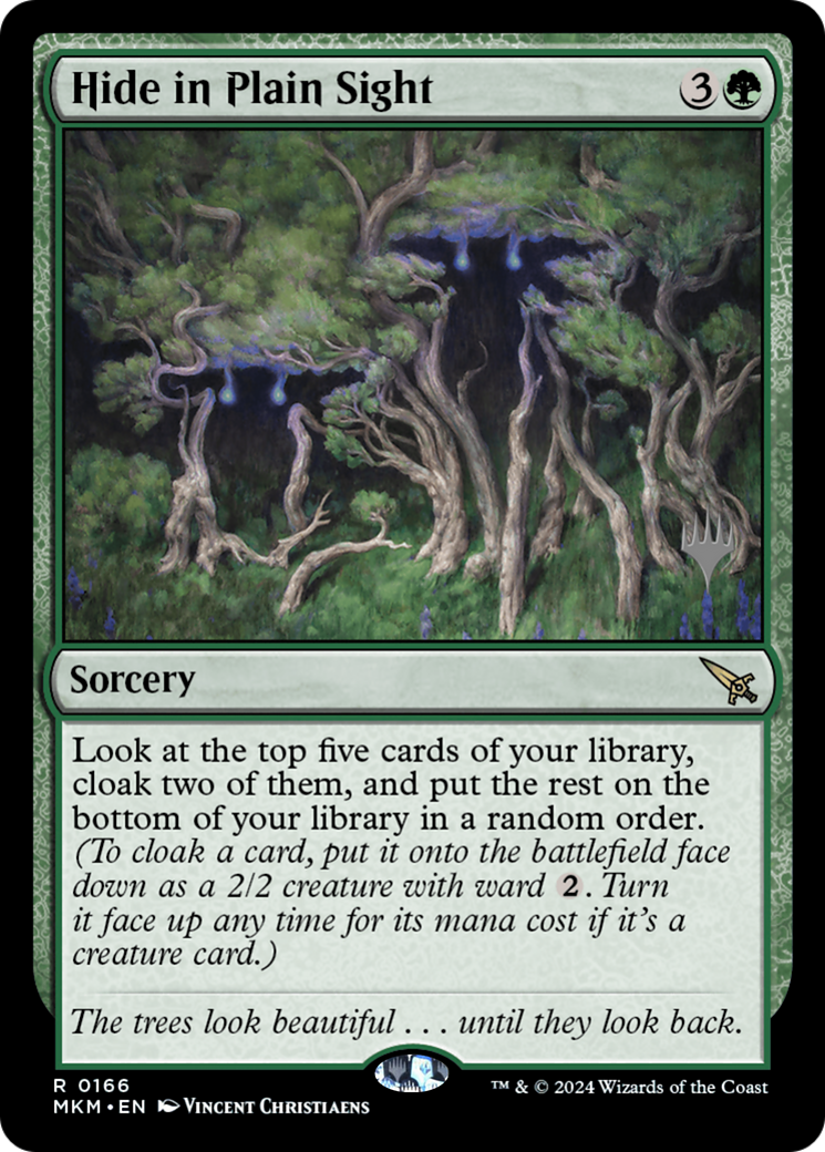 Hide in Plain Sight (Promo Pack) [Murders at Karlov Manor Promos] Foil