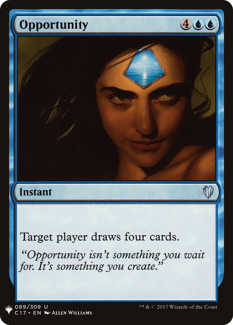 Opportunity |  (C17-89) [The List]