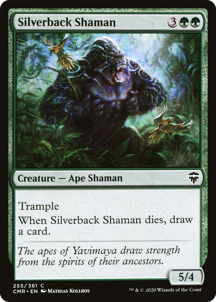 Silverback Shaman [Commander Legends] Foil