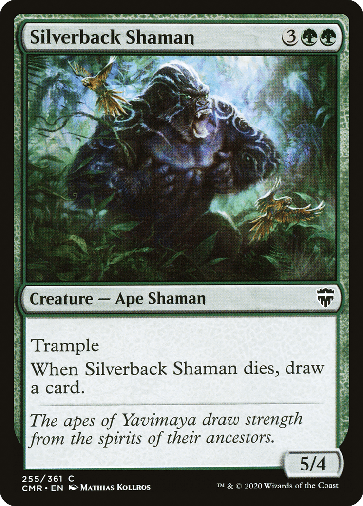 Silverback Shaman [Commander Legends] Foil