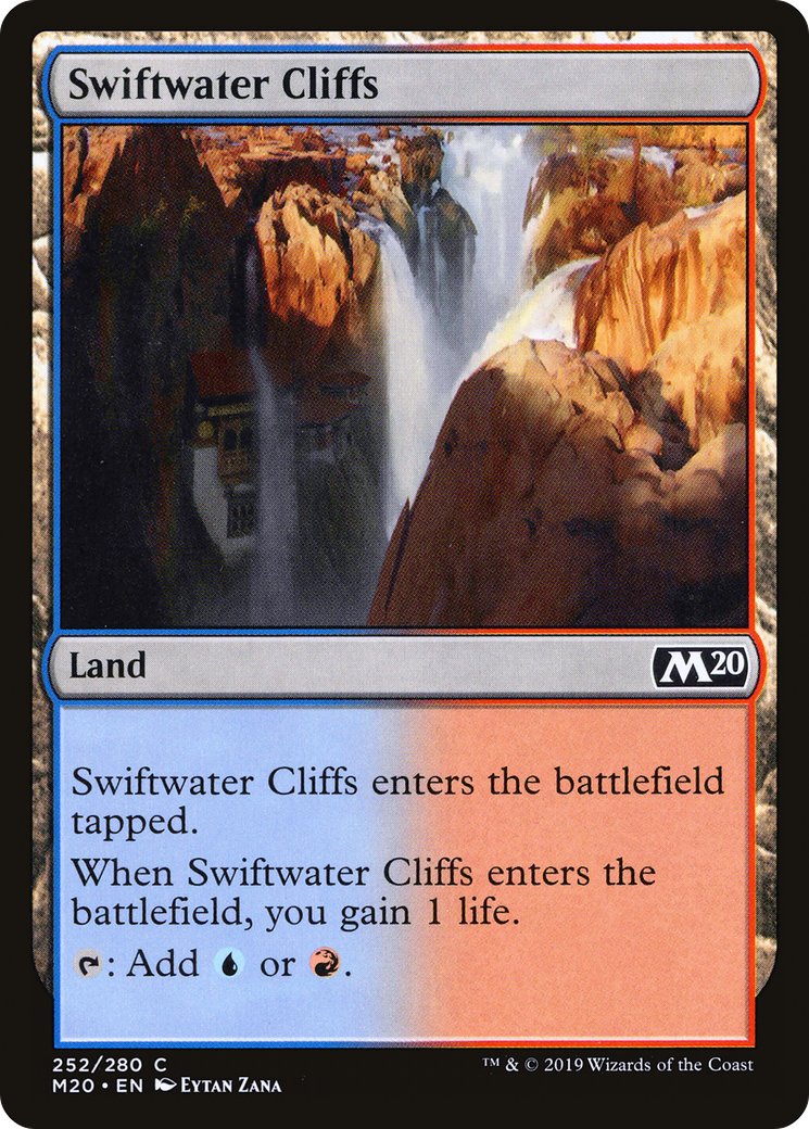 Swiftwater Cliffs [Core Set 2020] Foil