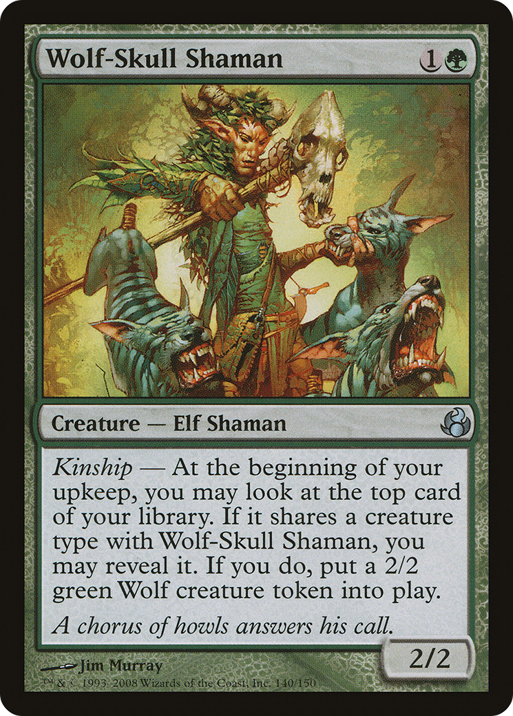 Wolf-Skull Shaman [Morningtide] Foil