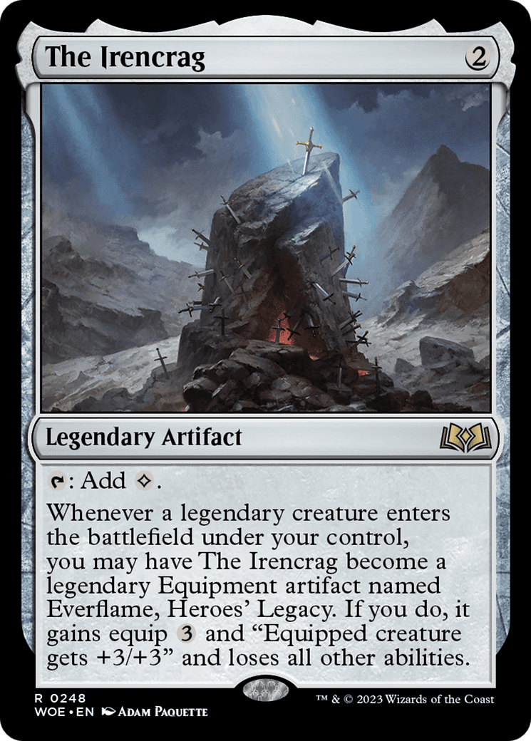 The Irencrag [Wilds of Eldraine] Foil