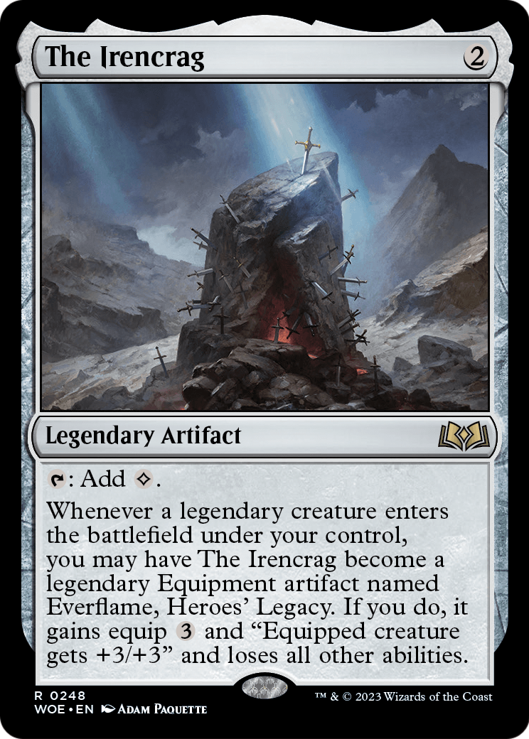 The Irencrag [Wilds of Eldraine] Foil