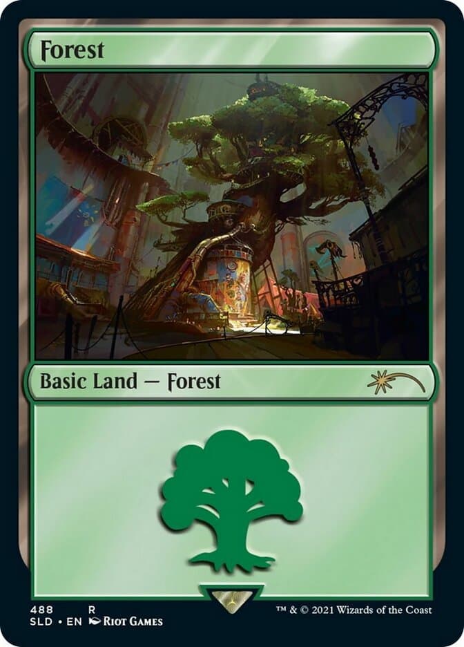 Forest (488) [Secret Lair Drop Series] Foil