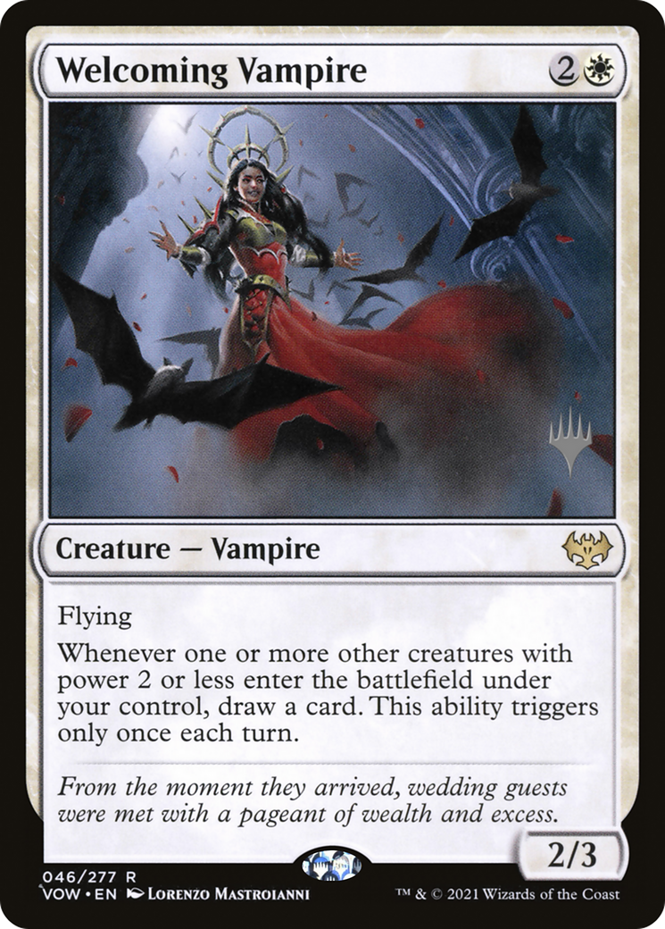 Welcoming Vampire (Promo Pack) [The Brothers' War Promos] Foil