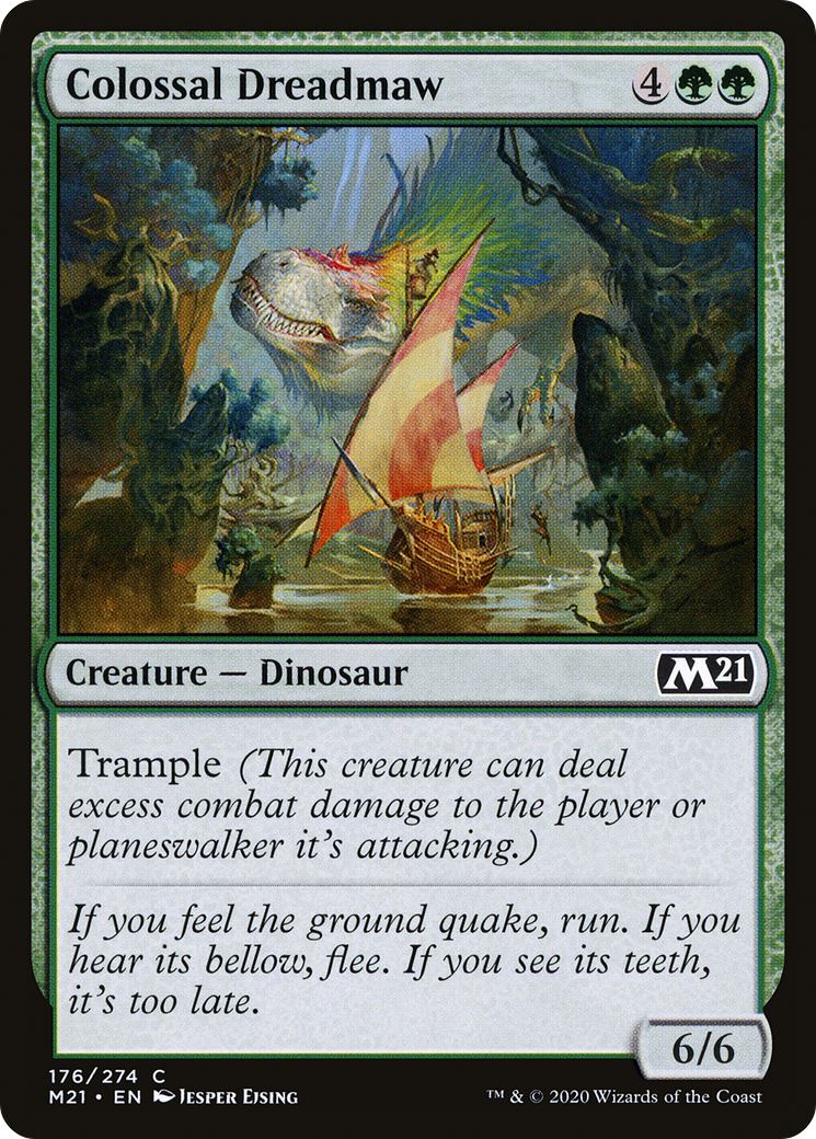 Colossal Dreadmaw [Core Set 2021] Foil
