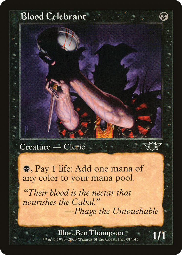 Blood Celebrant [Legions] Foil