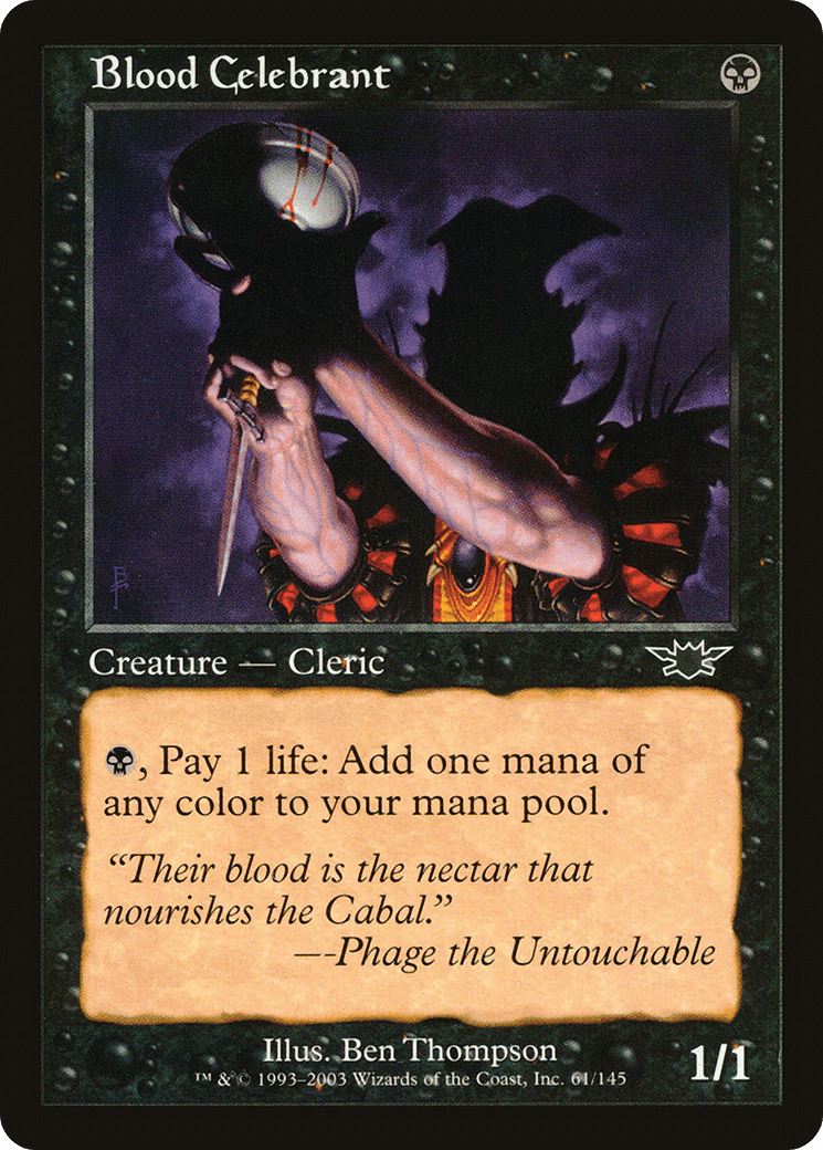 Blood Celebrant [Legions] Foil